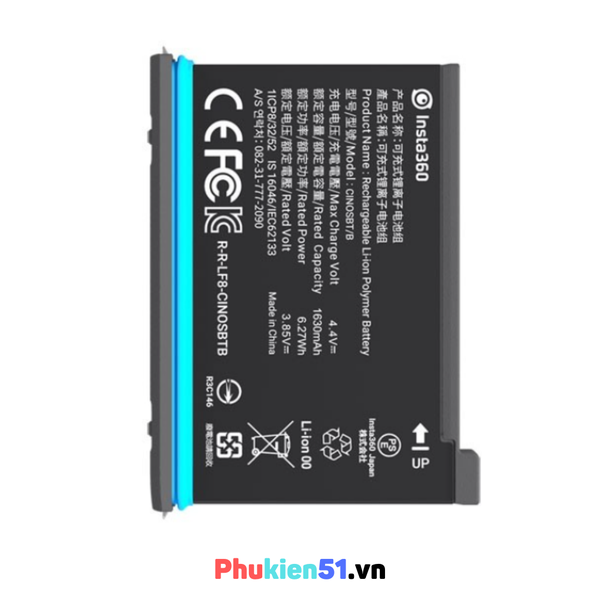 Pin Insta360 One X2 (1630 mAh) Chính Hãng