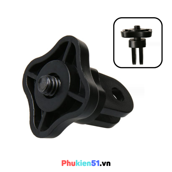 Mount chuyển đổi ren 1 4 cho GoPro Hero 11 10 9 8 7 6 5 Black, Insta360