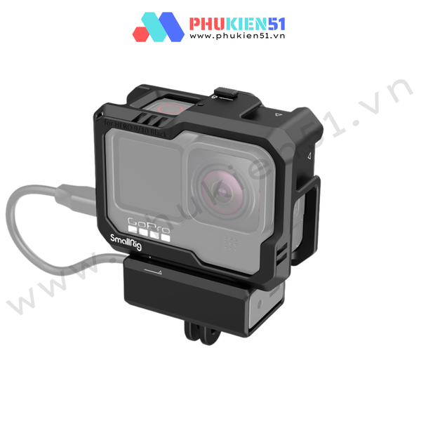 SmallRig Cage GoPro 13 12 11 10 9 có khung gắn Adapter Gopro gắn mic đèn led làm Vlog -Smallrig 3083B