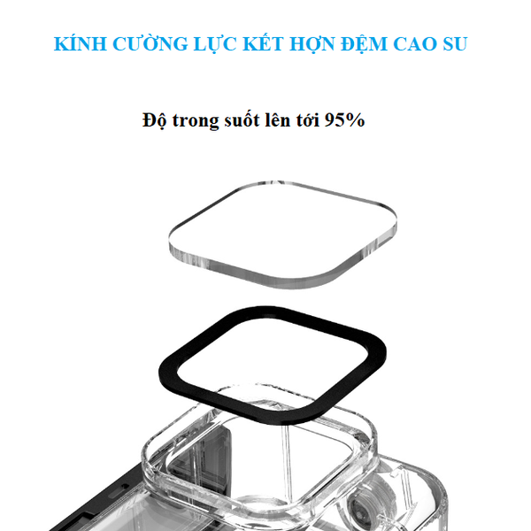 Khung chống Nước Gopro