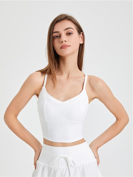 Áo tập croptop dây