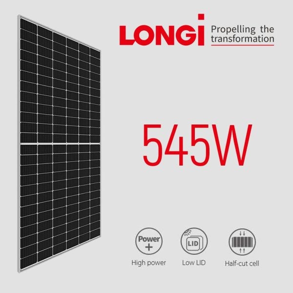 Pin mặt trời LONGi 545W | CÔNG TY TNHH THƯƠNG MẠI DỊCH VỤ KỶ THUẬT LAM SƠN
