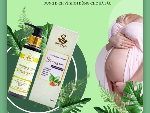 Dung dịch vệ sinh cho mẹ bầu an toàn, lành tính