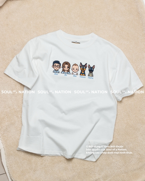 Dự án thêu hình chuyển chibi Bin Na Ben Family Xuân Nghi