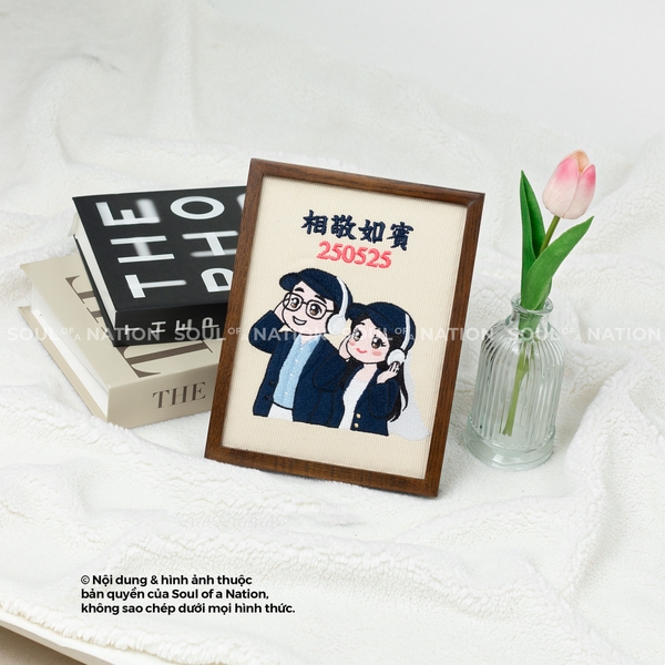 Dự án thêu hình chuyển chibi 