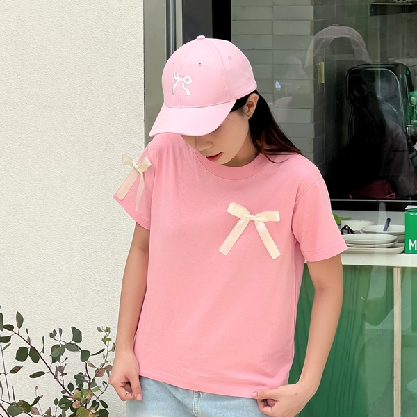 Nón Lưỡi Trai - Thêu Nơ