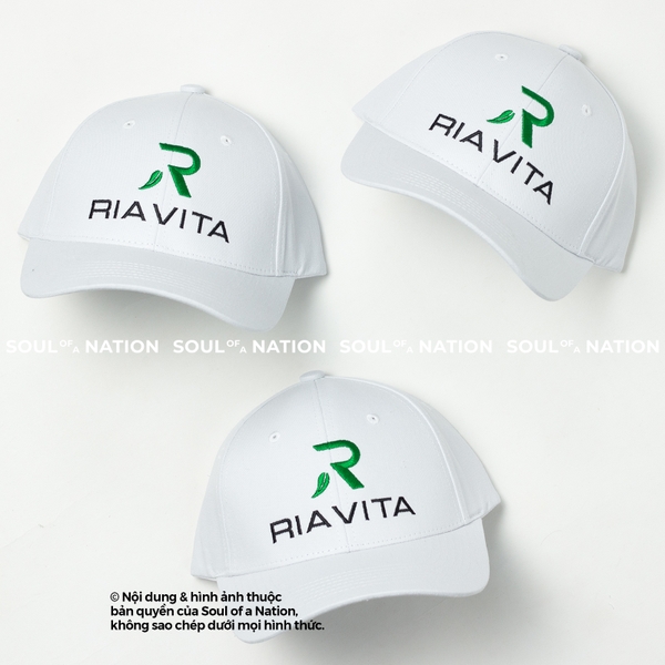 Dự án Nón lưỡi trai thêu RIAVITA theo yêu cầu
