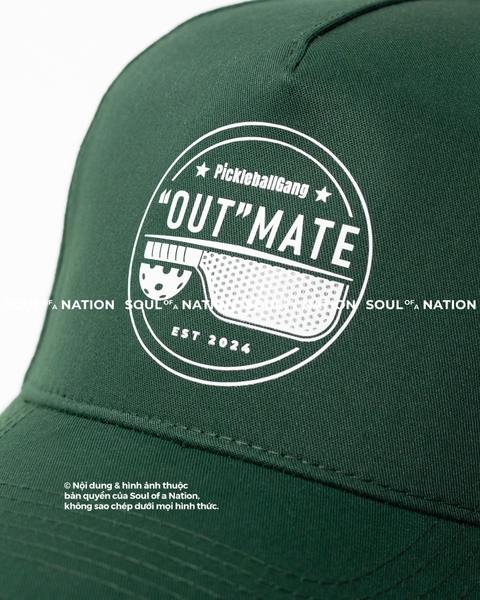 Dự án Nón lưỡi trai thêu OUT MATE theo yêu cầu