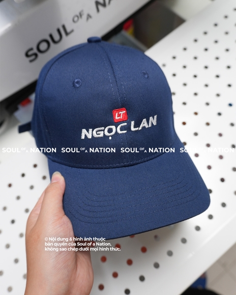 Dự án Nón lưỡi trai thêu theo yêu cầu NT Ngọc Lan