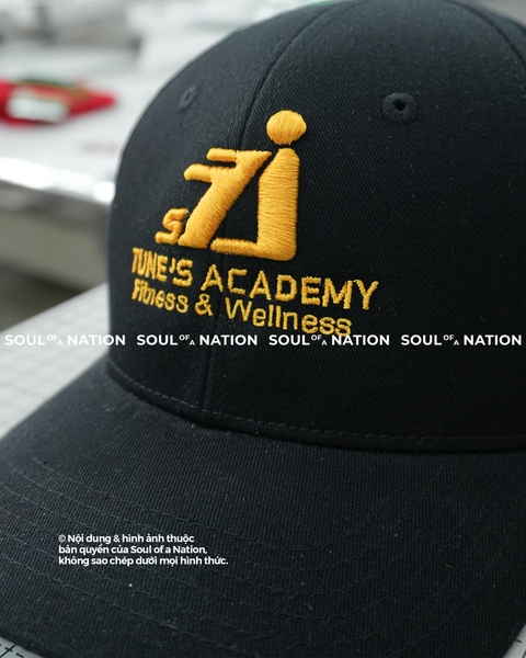 Dự án Nón lưỡi trai thêu theo yêu cầu TUNE'S ACADEMY