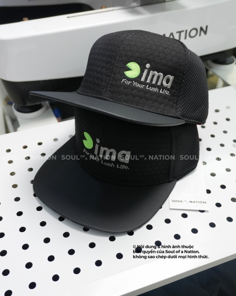 Dự án Nón lưỡi trai thêu IMA theo yêu cầu