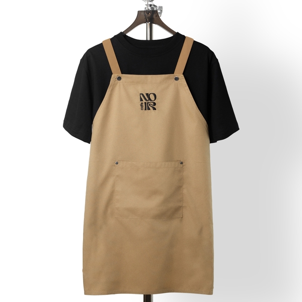 Dự án Tạp dề đồng phục thêu Noir Cafe theo yêu cầu