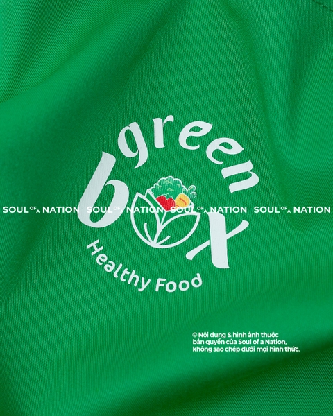 Dự án Tạp dề đồng phục thêu Greenbox theo yêu cầu