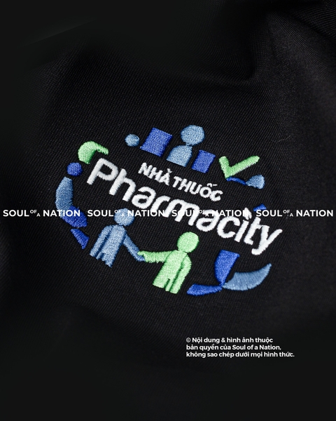 Dự án Áo Thun thêu theo yêu cầu Pharmacity