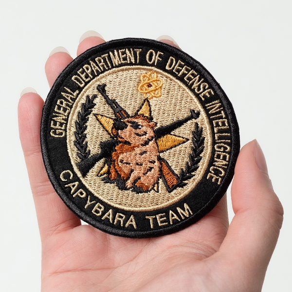 Dự án Patch thêu theo yêu cầu Capybara