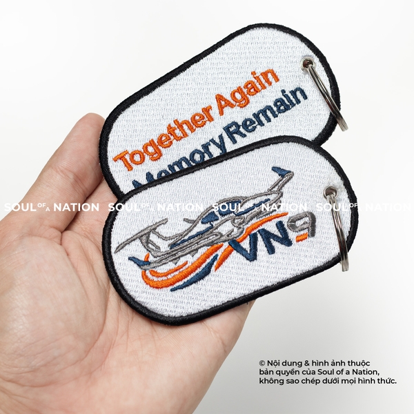Patch thêu hình ôm viền VN9 theo yêu cầu