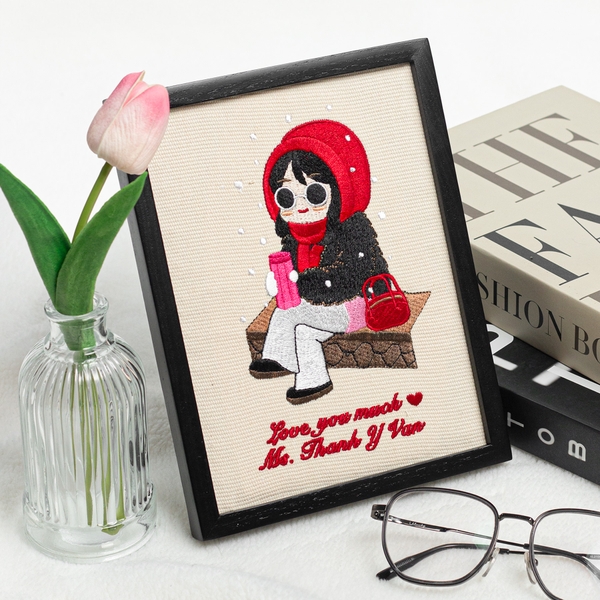 Dự án Thêu hình chuyển chibi 