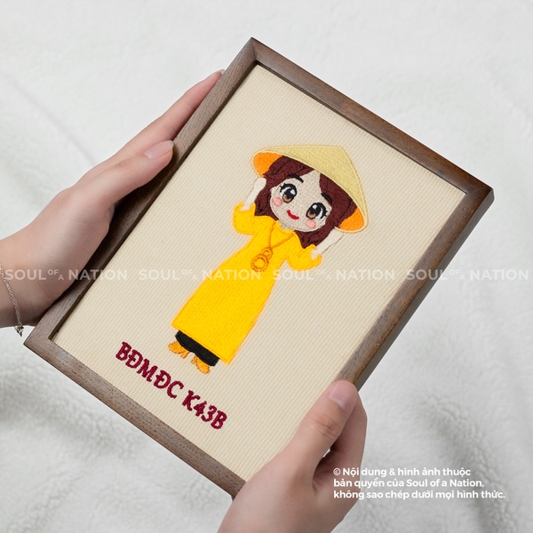 Dự án thêu hình chuyển chibi 