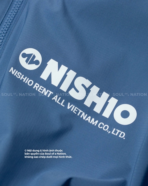 In gia công áo khoác NISHIO theo yêu cầu