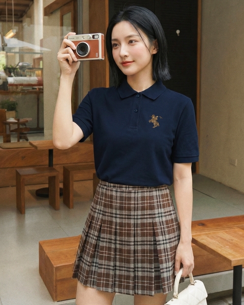 Áo Polo - Thêu Saint Gióng