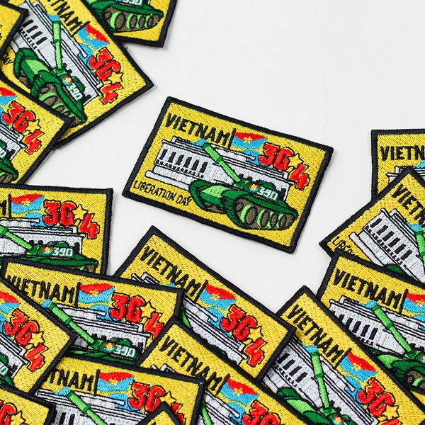 Dự án Patch thêu theo yêu cầu Giải Phóng 30/4