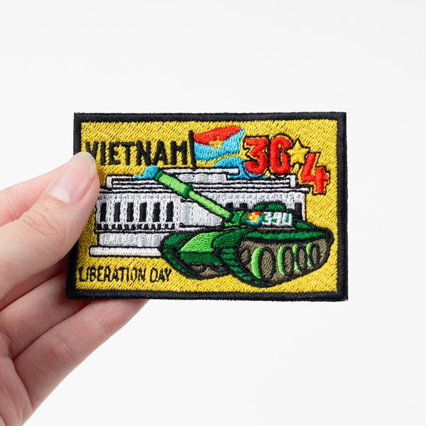 Dự án Patch thêu theo yêu cầu Giải Phóng 30/4