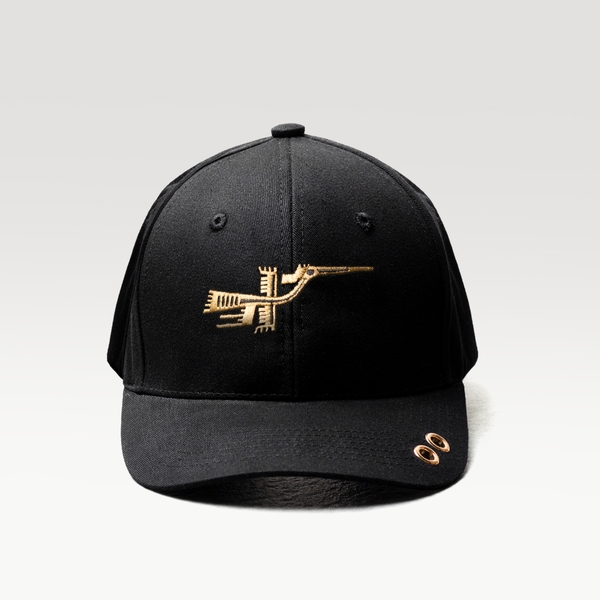 Nón Lưỡi Trai - Thêu Chim Lạc Đính Khoen Kim Loại