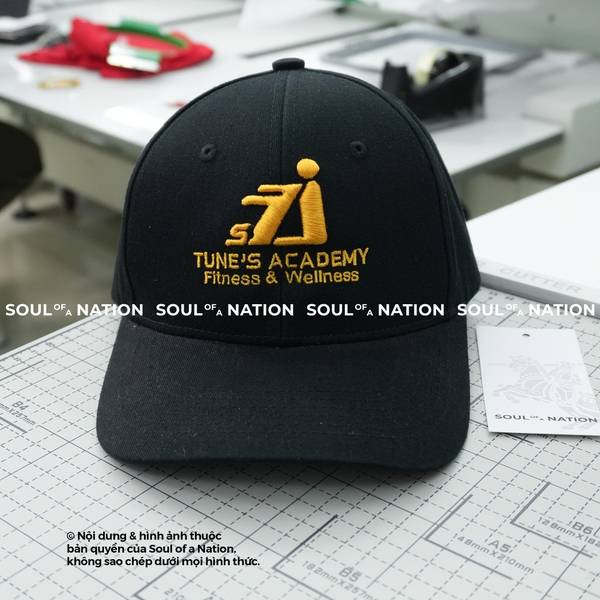 Dự án Nón lưỡi trai thêu theo yêu cầu TUNE'S ACADEMY