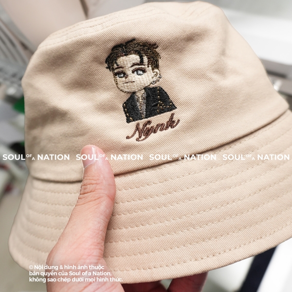 Dự án Nón bucket thêu Nynk theo yêu cầu