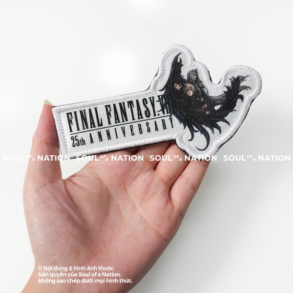 Patch thêu hình ôm viền FINAL FANTASY theo yêu cầu