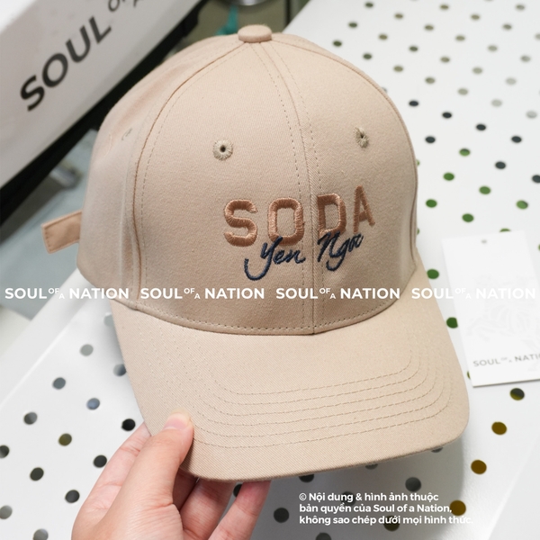 Dự án Nón lưỡi trai thêu 3D SODA theo yêu cầu