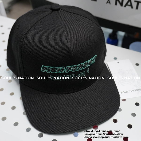 Dự án Nón snapback thêu theo yêu cầu FISH FOREST