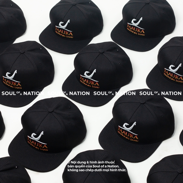 Dự án Nón Snapback quà tặng thêu Mauka Mẫu 1 theo yêu cầu