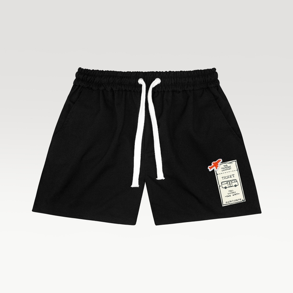 Quần Shorts Unisex - Travel Ticket