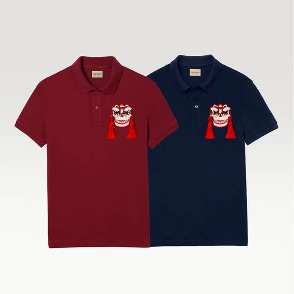 Áo Polo - Thêu Patch Lân 2026