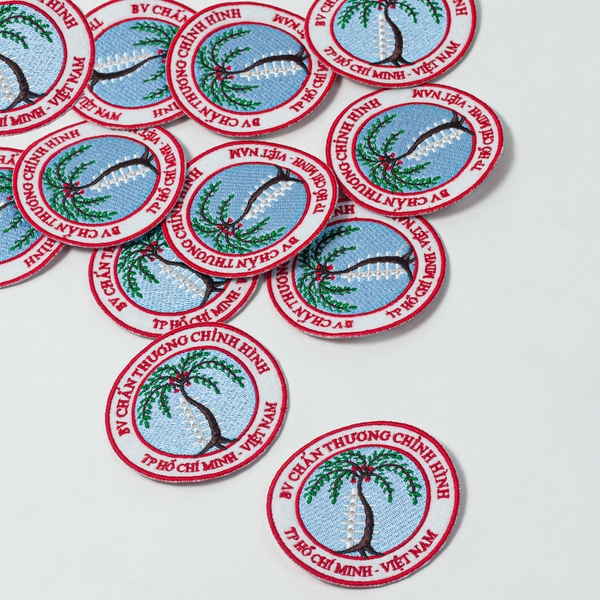 Dự án Patch thêu theo yêu cầu Bệnh Viện Chấn Thương Chỉnh Hình TP. HCM