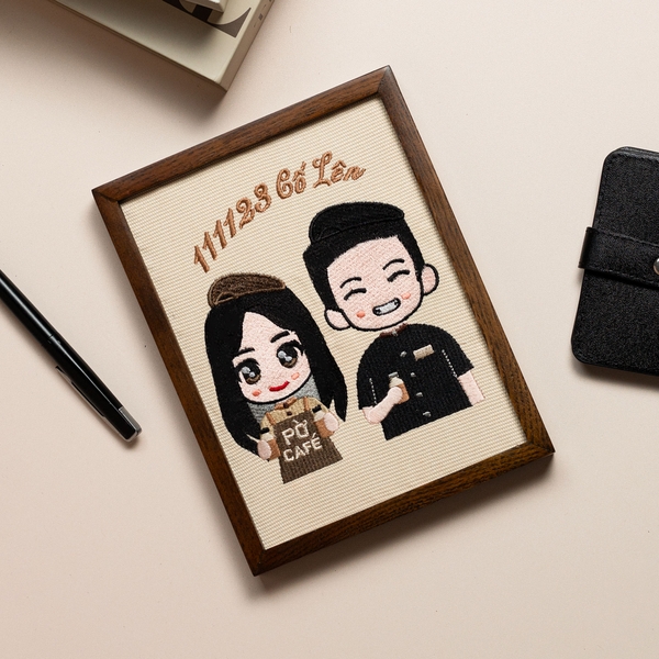 Dự án Thêu hình chuyển chibi 