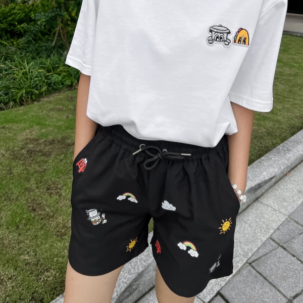 Quần Shorts Unisex - Lazy Pattern