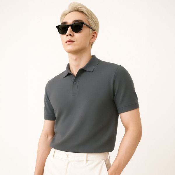 Áo Polo - Ultra COOLight Gam Màu Trầm