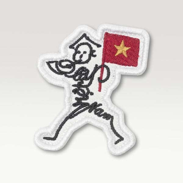 Patch Thêu - Ký Họa Của Bác Hồ