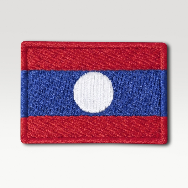 Patch Thêu - Cờ Lào