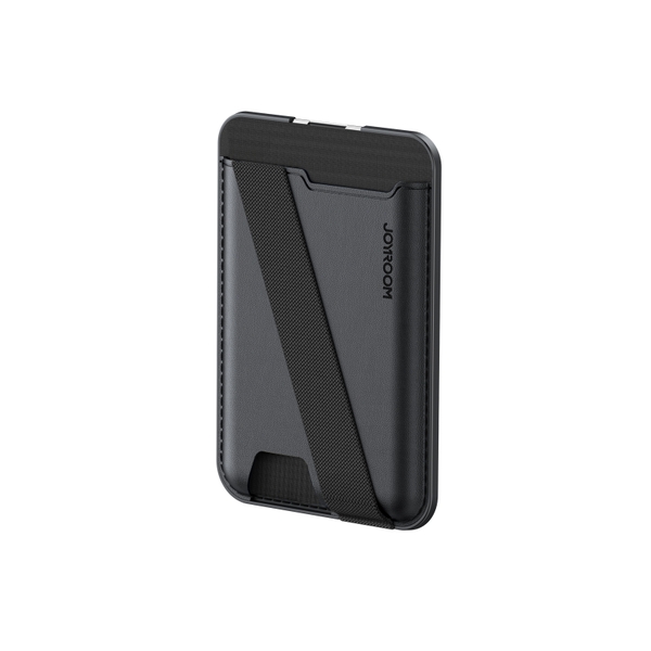 Ví da iPhone Joyroom ZS432 MagSafe Wallet nam châm, aluminum alloy, giá đỡ đa năng