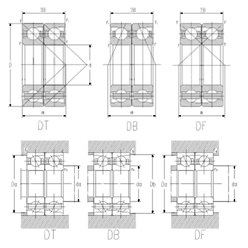 Vòng bi 7014ACTN/P5DBB HRB | tbcn.vn