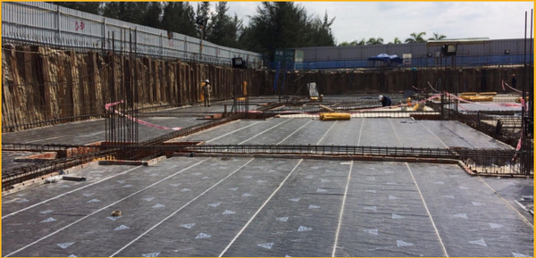 Chống thấm cho tầng hầm bằng SIKABIT® W-15