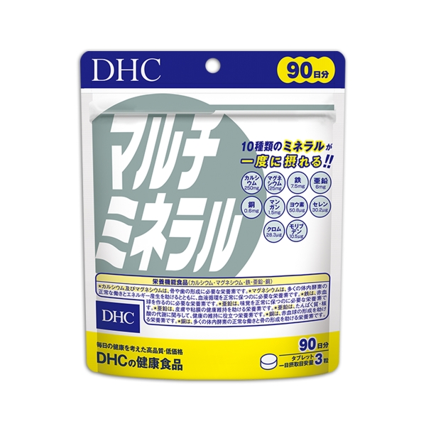 Viên Uống DHC Multi Minerals Bổ Sung Khoáng Tổng Hợp