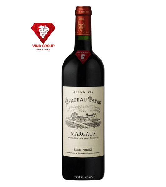 Vang Pháp CHÂTEAU Tayac Margaux 13%