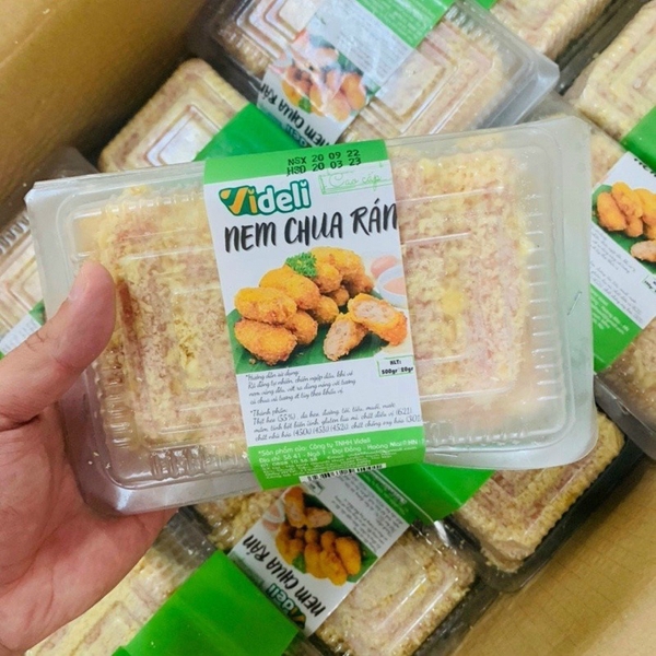 Nem Chua Rán Videli - Túi 500Gr