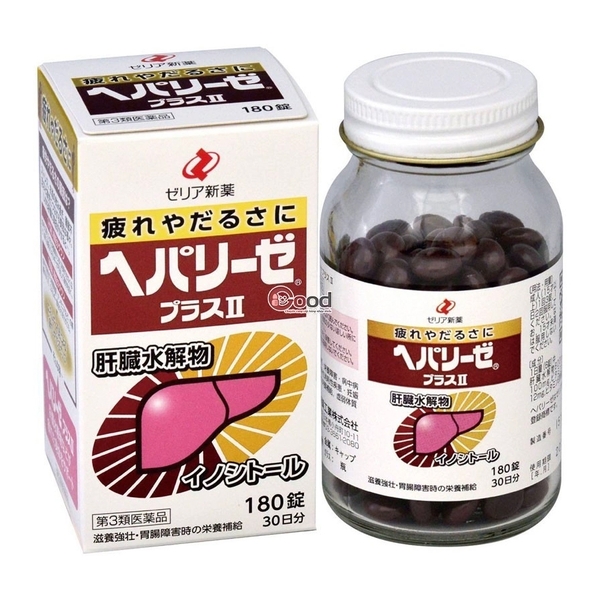 vien-uong-bo-gan-zeria-hepalyse-plus-ii-nhat-ban-180-vien
