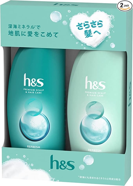 cap-dau-goi-xa-tri-gau-hs-premium-scalp-hair-care-370ml-xanh-la