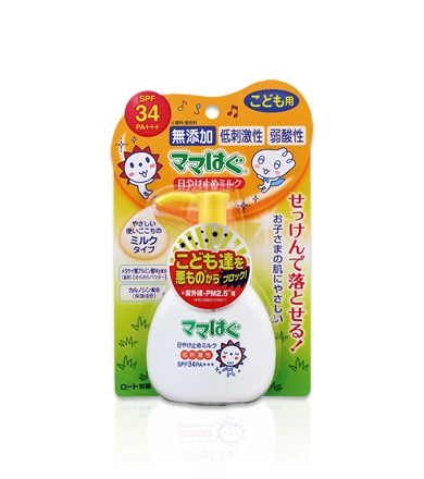 kem-chong-nang-danh-cho-kid-rohto-mama-hug-spf34-pa-100g